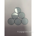 Disques de fenêtres en verre filtrant bleu d'isolation optique KG5